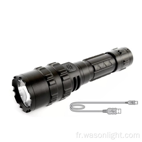 Lampe torche Husky 10W longue portée durable